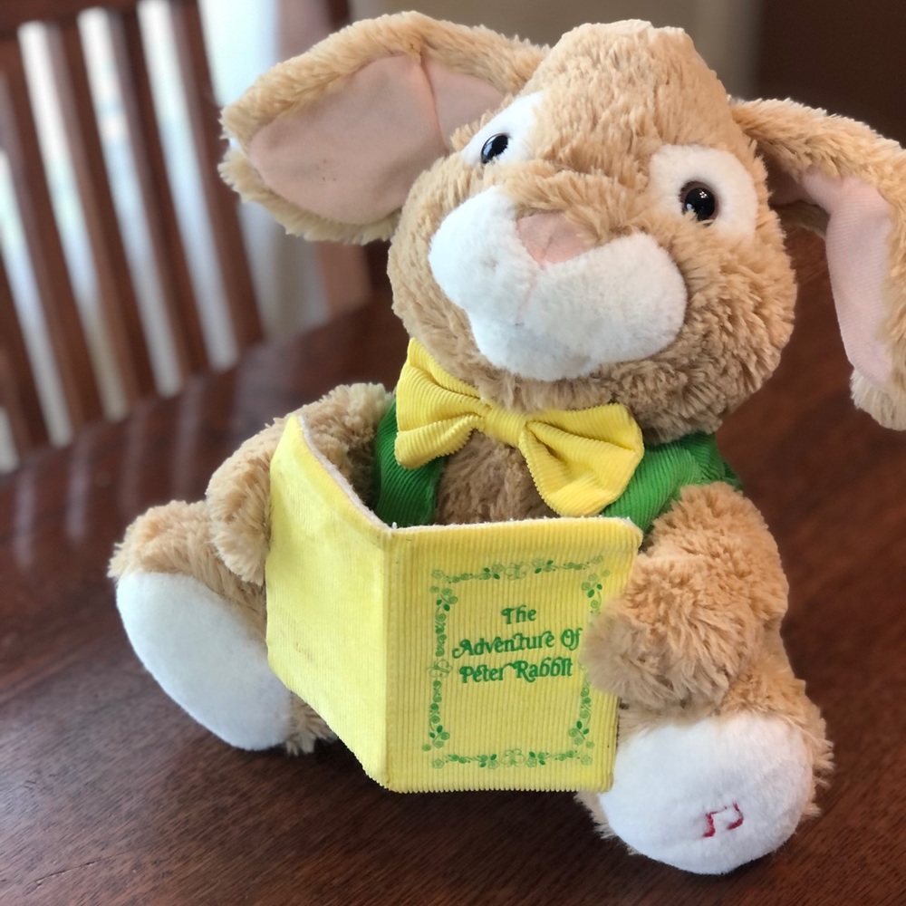 Peter Rabbit story telling toy